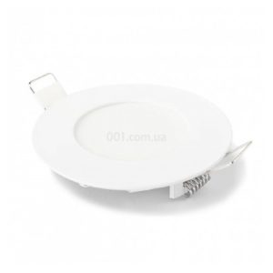 Світильник точковий врізний 6Вт коло 4200К LED-R-120-6, Евросвет