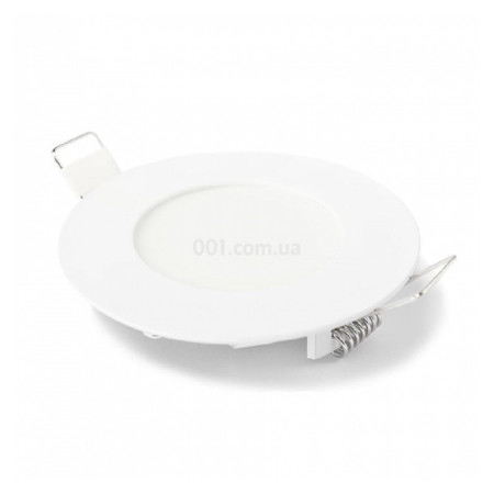 Світильник точковий врізний 6Вт коло 4200К LED-R-120-6, Евросвет