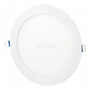 Світильник точковий врізний 24Вт коло 6400К LED-R-300-24, Евросвет