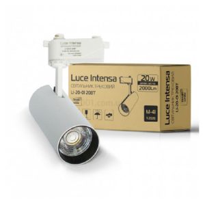 Світильник трековий 20Вт 4200К 24° білий Luce Intensa LI-20-01, Евросвет