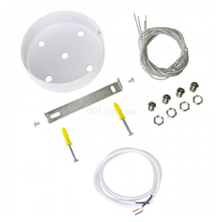 Кріплення для панелей EVROLIGHT PANEL-ART трос 4×1м з фурнітурою, Евросвет