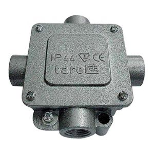 Коробка розподільча металева Р21/4 IP44 380В 5×10, TAREL (E.NEXT)