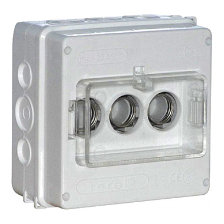 Коробка розподільча пластикова SB 41 25A/400V, TAREL (E.NEXT)