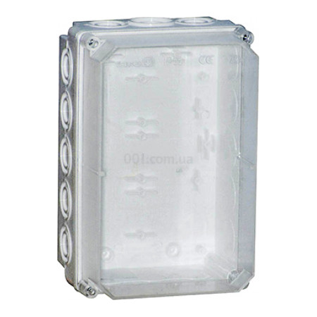 Коробка розподільча пластикова Z1 W IP55 (166×166×140), TAREL (E.NEXT)