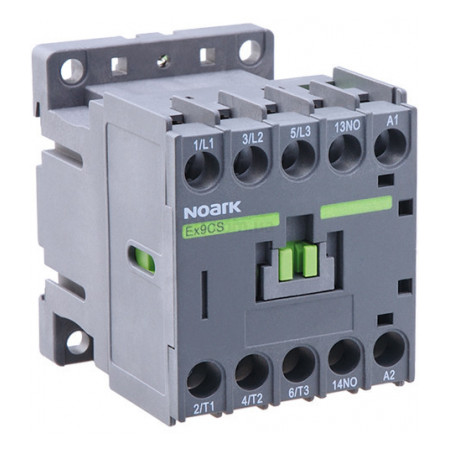Мініконтактор Ex9CS09 10 3P 24V 9A AC-3 1НВ, NOARK