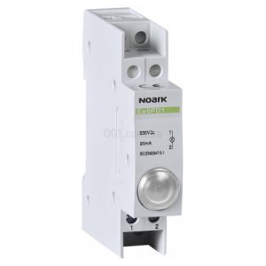 Індикатор модульний Ex9PD1w 230V AC/DC 1 білий LED, NOARK