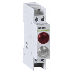 Індикатор модульний Ex9PD2rw 230V AC/DC 1 червоний LED і 1 білий LED, NOARK