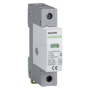 Обмежувач перенапруги Ex9UE1+2 клас 1+2 (B+C) 12,5кА 275V/AC 1P, NOARK