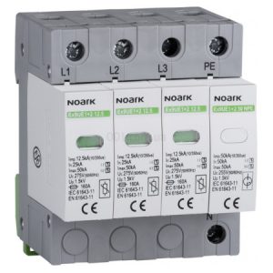 Обмежувач перенапруги Ex9UE1+2 клас 1+2 (B+C) 12,5кА 275V/AC 3P+N, NOARK