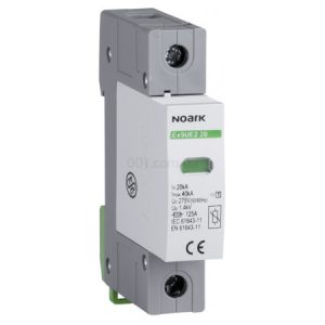 Обмежувач перенапруги Ex9UE2 клас 2 (C) 20кА 275V/AC 1 полюс, NOARK