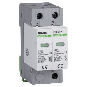 Обмежувач перенапруги Ex9UE2 клас 2 (C) 20кА 275V/AC 2P, NOARK