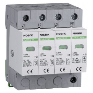 Обмежувач перенапруги Ex9UE2 клас 2 (C) 20кА 440V/AC 3+NP, NOARK