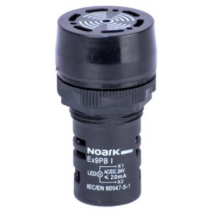 Зумер переривчастий звук чорний Ex9PB I k 24В AC/DC, NOARK