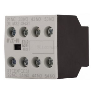 Блок додаткових контактів DILM32-XHI31 фронтальний 3НВ+1НЗ для DILM7...38, Eaton