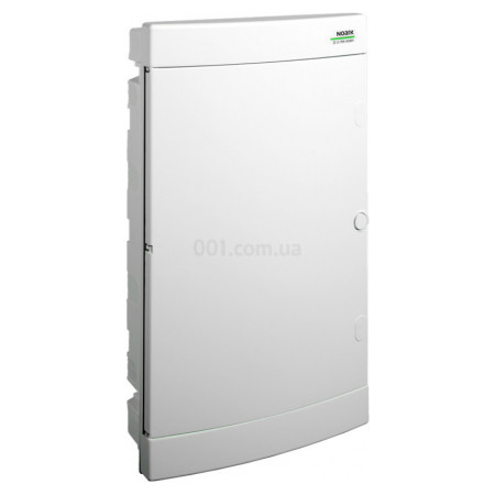 Щиток модульний PNF 3x18W з білими дверцятами врізний IP40 3×18 модулів, NOARK