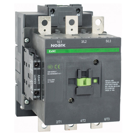 Контактор Ex9C150 22 3P 110V AC/DC 150A AC-3 2НВ+2НЗ, NOARK