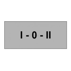 Наклейка Ex9P1 S S6 (1-0-2) для шильдика Ex9P1 S SH, NOARK