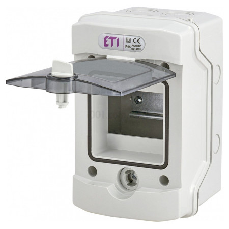 Пластиковий щит ECH 4G (4 модулі, зовнішнє виконання, IP65), ETI