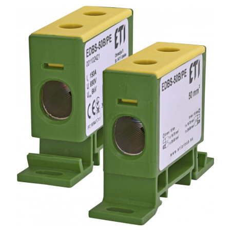 Клема ввідна силова EDBS-50B/PE 150А 690V AC 16-70 мм², ETI