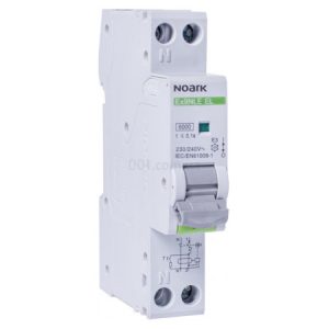 Дифавтомат 1 модуль Ex9NLE EL 6кА 1P+N хар-ка C 32A 30мА тип A, NOARK