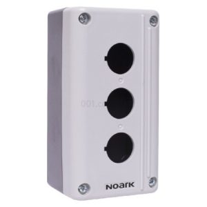 Корпус поста для 3 кнопок сірий Ex9P2FH 3 EU, NOARK