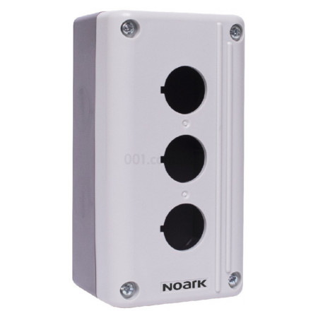 Корпус поста для 3 кнопок сірий Ex9P2FH 3 EU, NOARK