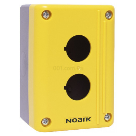 Корпус поста для 2 кнопок жовтий Ex9P2FH 2 y EU, NOARK