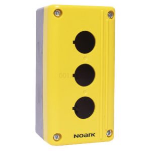 Корпус поста для 3 кнопок жовтий Ex9P2FH 3 y EU, NOARK