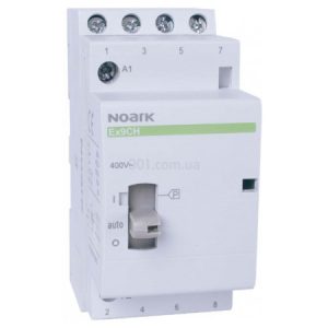 Контактор модульний з ручним керуванням Ex9CH25M 25A 220-240V AC 2НВ+2НЗ, NOARK