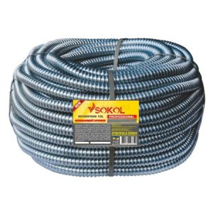 Металорукав РЗЦ Professional з протяжкою d14 мм (бухта 50м), Sokol