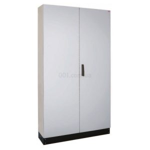 Шафа металева HXS300 4-12 PH1V1 1850×1050×300 мм, цоколь 100 мм, монтажна панель, 2 двері, IP55, ETI