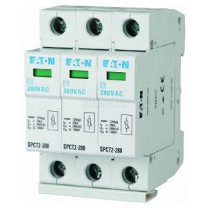 Обмежувач імпульсних перенапруг (ПЗІП) SPCT2-280/3 3P 280В 20кА, Eaton