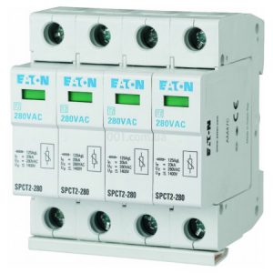Обмежувач імпульсних перенапруг (ПЗІП) SPCT2-280/4 4P 280В 20кА, Eaton