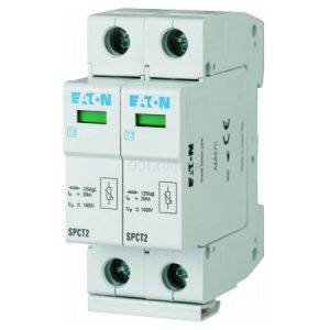 Обмежувач імпульсних перенапруг (ПЗІП) SPCT2-460/2 2P 460В 20кА, Eaton