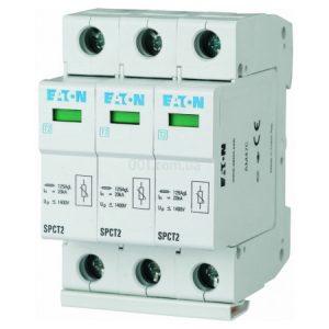 Обмежувач імпульсних перенапруг (ПЗІП) SPCT2-460/3 3P 460В 20кА, Eaton