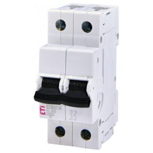 Автоматичний вимикач ETIMAT S4 (4,5 кА) 2p 25A хар-ка C, ETI