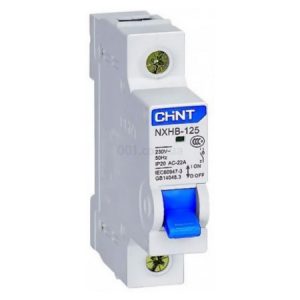 Вимикач модульний NXHB-125 1P 32A, CHINT