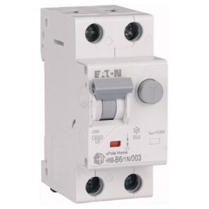 Диференційний автомат HNB-B6/1N/003 2P 6А 30мА характеристика B тип AC, Eaton