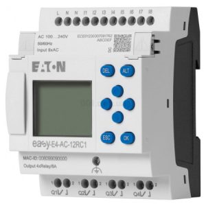 Програмоване реле (ПЛК) EASY-E4-AC-12RC1 8 вх./4 вих. 230В AC дисплей+клавіатура, Eaton