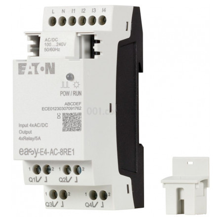 Модуль розширення EASY-E4-AC-8RE1 4 вх./4 вих. 100-240В AC/DC, Eaton