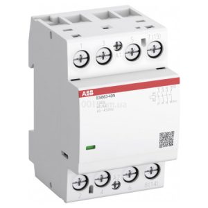 Контактор модульний ESB63-40N-06 63A 230V AC/DC 4NO, ABB