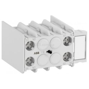 Блок додаткових контактів MACN211AT фронтальний 1НВ+1НЗ для MC/MCR, ABB