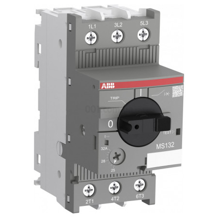 Автомат захисту двигуна (АЗД) MS132-20 16...20А, ABB
