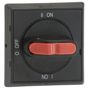 Рукоятка OHBS2 IP65 для OT16...125F_C (блокування в положенні 0) виносна чорна, ABB