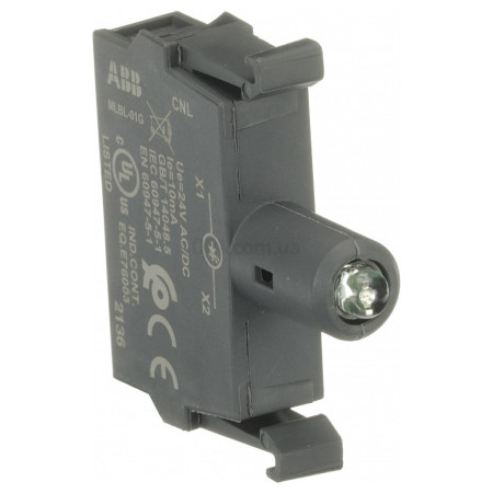 Модуль підсвічування (LED) MLBL-01G 24V AC/DC зелений, ABB