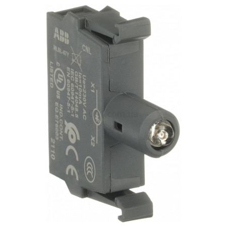 Модуль підсвічування (LED) MLBL-07Y 230V AC жовтий, ABB