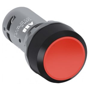 Кнопка без фіксації 1НВ червона CP1-10R-10, ABB