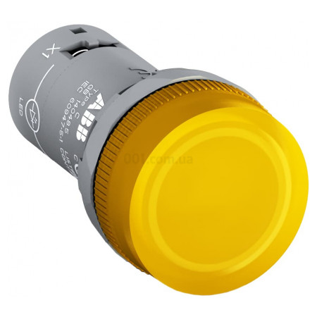 Лампа світлосигнальна LED 230В AC жовта CL2-523Y, ABB