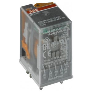 Проміжне реле CR-M024AC2L 24V/AC 2CO 12A LED, ABB