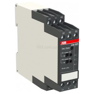 Реле контролю стану ізоляції CM-IWS.1S 1CO 0-250В AC / 0-300В DC / 1-100 кОм, ABB
